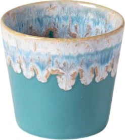 Costa Nova - Grespresso Servies - 6 Espresso Kopjes - Roze-Grijs-Azur-Red-Wit -Turquoise - Aardewerk - H 5.9 Cm -Serviesselectie Winkel 1068x1200