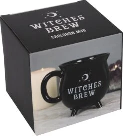 Mok/beker Witches Brew Cauldron Zwart -Serviesselectie Winkel 1091x1200 1