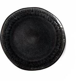 Serviesset 6 Personen - Evia Glacé - Matzwart / Zwart - 24-delig -Serviesselectie Winkel 1121x1200