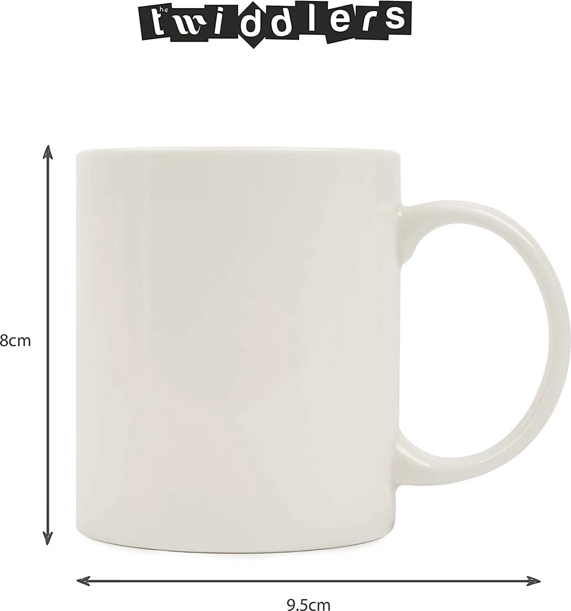 TWIDDLERS Doe-Het-Zelf Mokken Beschilderen Pakket Met 4 Mokken & 7 Keramiekstiften - Decoreer Je Eigen Mok Knutselproject Voor Kinderen - Mooi Als Cadeau Voor Moederdag/Vaderdag 3 TWIDDLERS Doe-Het-Zelf Mokken Beschilderen Pakket Met 4 Mokken & 7 Keramiekstiften - Decoreer Je Eigen Mok Knutselproject Voor Kinderen - Mooi Als Cadeau Voor Moederdag/Vaderdag - Afbeelding 3