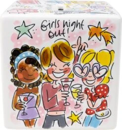 Blond Amsterdam, Even Bijkletsen: Spaarpot Vierkant 9 Blond Amsterdam, Even Bijkletsen: Spaarpot Vierkant -Serviesselectie Winkel 1123x1200