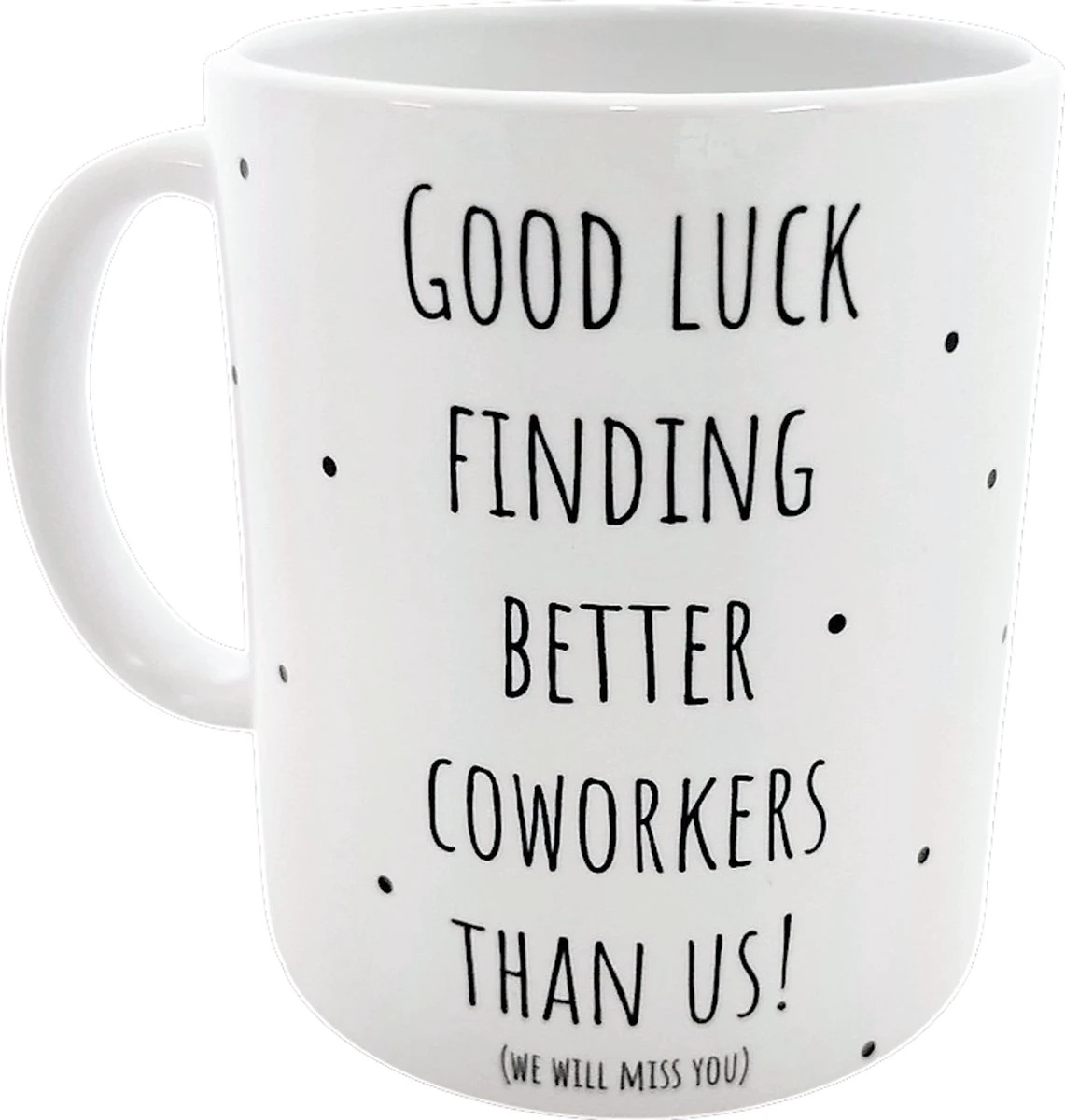 Merkloos Afscheidsmok | Afscheid Collega | Koffiemok | Mok 300 Ml | Mok | Keramische Mok 2 Merkloos Afscheidsmok | Afscheid Collega | Koffiemok | Mok 300 Ml | Mok | Keramische Mok - Afbeelding 2