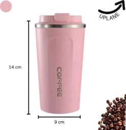 Thermosbeker - Koffiebeker To Go - Travel Mug - Dubbelwandig, RVS & Lekvrij - Thermosbeker Koffie - 380 ML – Roze 9 Thermosbeker - Koffiebeker To Go - Travel Mug - Dubbelwandig, RVS & Lekvrij - Thermosbeker Koffie - 380 ML – Roze -Serviesselectie Winkel 1169x1200 1