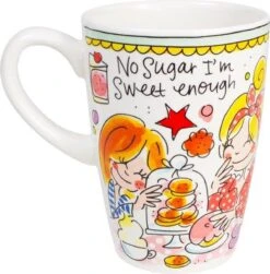 Blond Amsterdam Even Bijkletsen Beker XL 500 Ml - Mint Rand -Serviesselectie Winkel 1183x1200 1