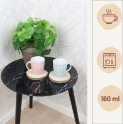 Orange85 Espresso Kopjes - Set Van 6 - Met Oor - 160ml - Meerdere Kleuren - Pastel - Aardewerk -Serviesselectie Winkel 1192x1200 2