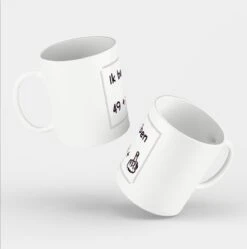 Akyol - 50 Jaar Sarah En Abraham Cadeau - Jubileum Man En Vrouw - Mok Met Opdruk - Verjaardagsmok - Grappige Tekst Mok - Jarig - Verjaardag | 350 ML Inhoud -Serviesselectie Winkel 1192x1200