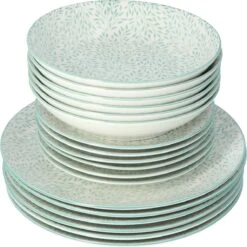 4goodz Jasmijn Groen 18-delig Servies Porselein 6 Persoons -Serviesselectie Winkel 1198x1200 1
