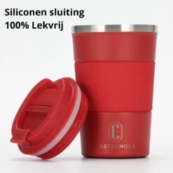 Castagnola Design RVS Koffiebeker To Go - Rood - 380ml - Thermosbeker - Theebeker -Serviesselectie Winkel 1198x1200 13