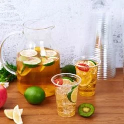 Bio Plastic Bekers - 140 Stuk(s) - 250 Ml - Transparant - Cups - Plastic Glazen - Kerst Servies 5 Bio Plastic Bekers - 140 Stuk(s) - 250 Ml - Transparant - Cups - Plastic Glazen - Kerst Servies -Serviesselectie Winkel 1198x1200 16