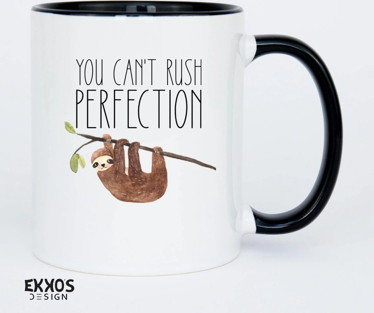 You Cant Rush - Luiaarden - Dieren - Cadeau Voor Vrouw - Koffiemok - Grappige Cadeaus - Cadeau Voor Man - Kado Vrouw - Valentijn Cadeautje Voor Haar - Mokken En Bekers - Verjaardag Cadeau - Koffiekopjes - Mok Met Tekst 2 You Cant Rush - Luiaarden - Dieren - Cadeau Voor Vrouw - Koffiemok - Grappige Cadeaus - Cadeau Voor Man - Kado Vrouw - Valentijn Cadeautje Voor Haar - Mokken En Bekers - Verjaardag Cadeau - Koffiekopjes - Mok Met Tekst - Afbeelding 2