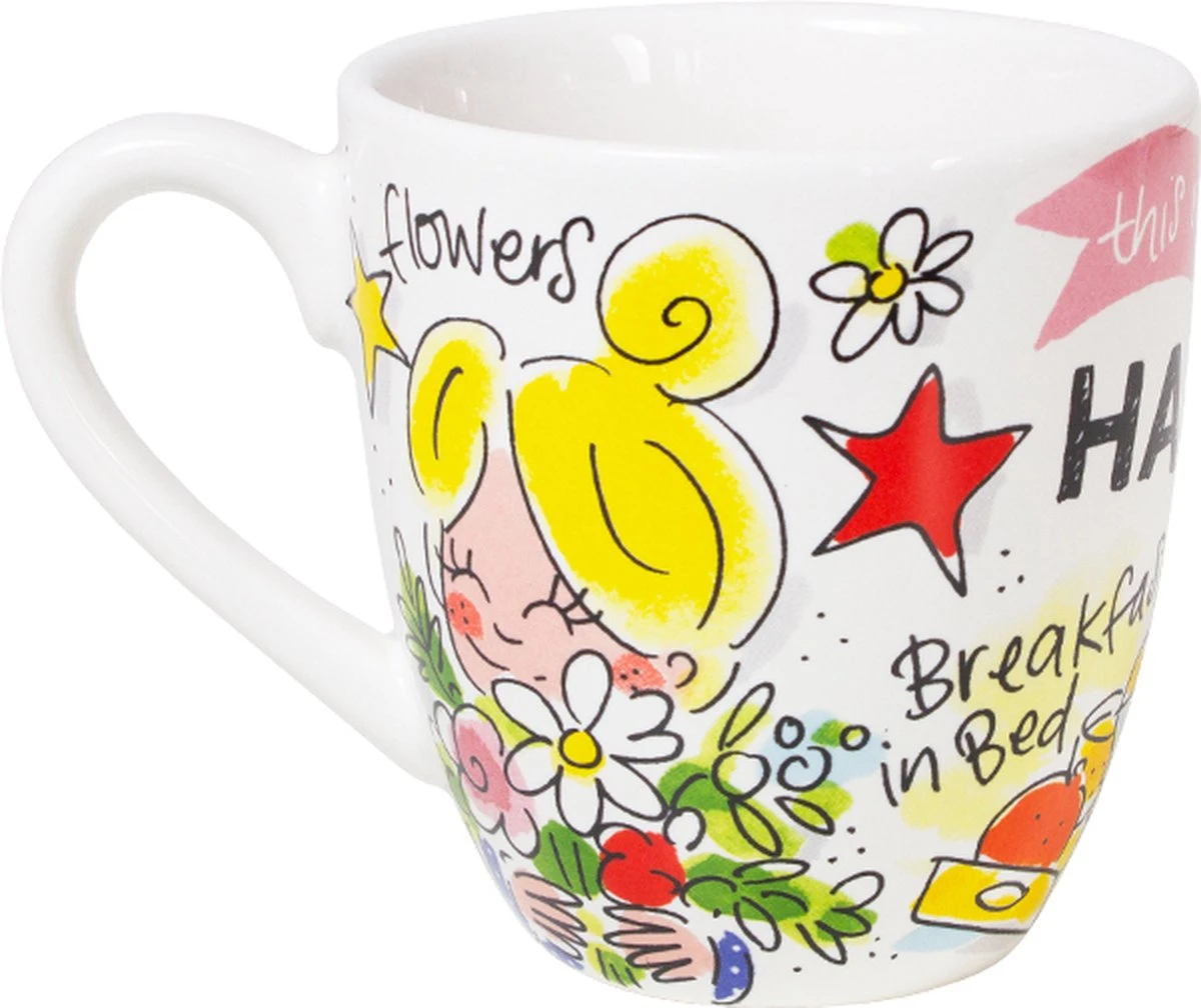 Blond Amsterdam, Happy - Mini Mok Lips 2 Blond Amsterdam, Happy - Mini Mok Lips - Afbeelding 2