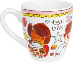 Blond Amsterdam Even Bijkletsen Mini Mok - Roze Rand -Serviesselectie Winkel 1200x1011 1