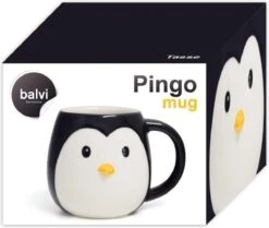 Balvi Drinkbeker Penguin Pingo Zwart Keramiek 7 Balvi Drinkbeker Penguin Pingo Zwart Keramiek -Serviesselectie Winkel 1200x1016 1