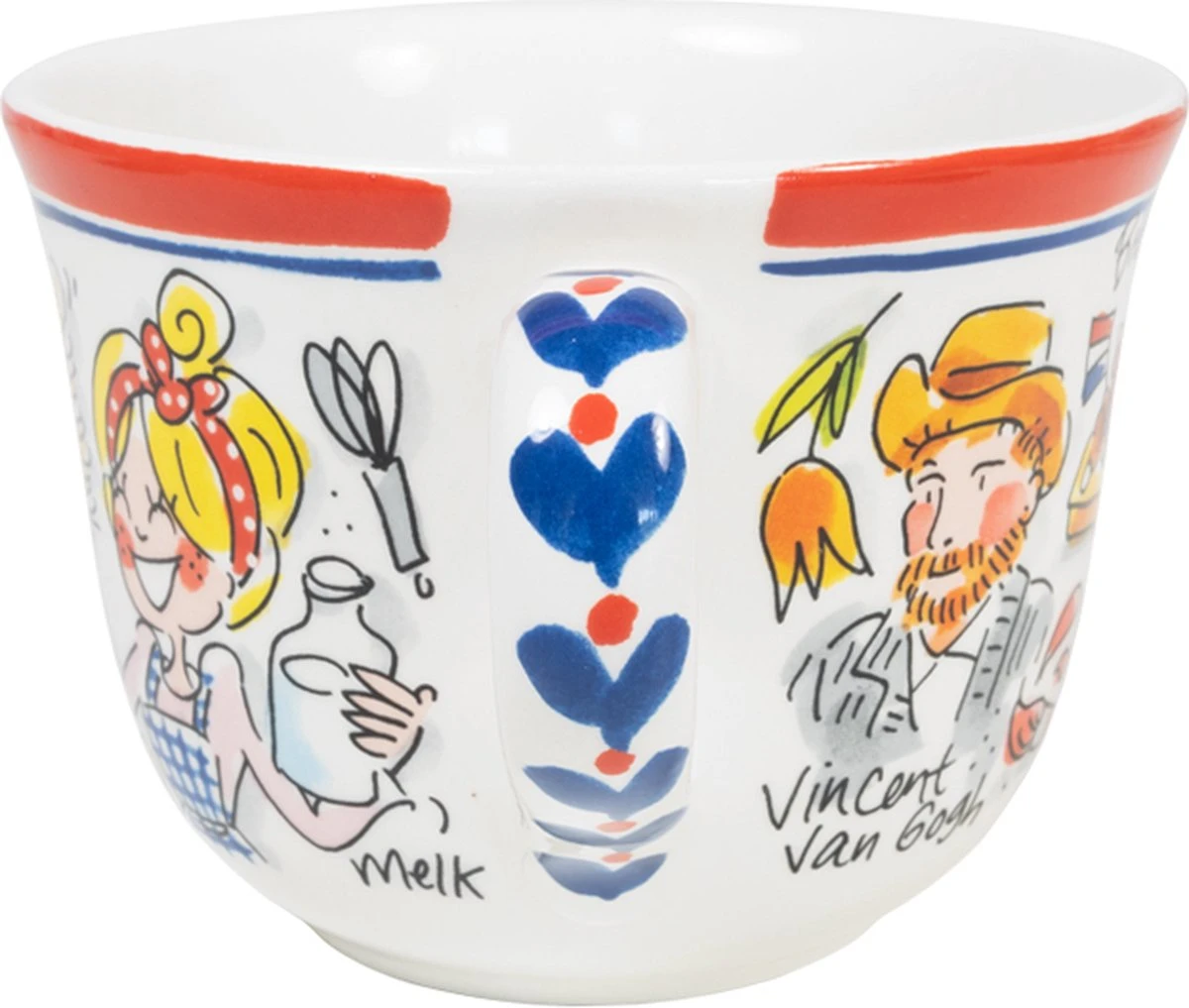 Blond Amsterdam Specials Hollands Glorie Soepkom Met Oor ø14cm 4 Blond Amsterdam Specials Hollands Glorie Soepkom Met Oor ø14cm - Afbeelding 4