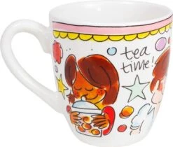 Blond Amsterdam Even Bijkletsen Mini Mok - Roze Rand -Serviesselectie Winkel 1200x1020