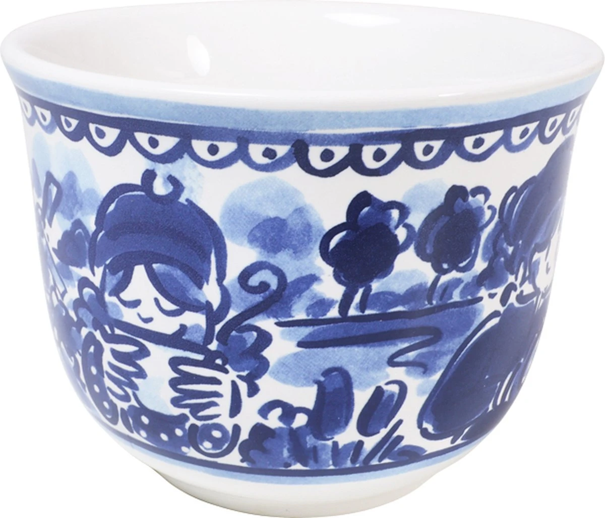 Blond Amsterdam, Delfts Blond: Soep Kom Winter 14cm 2 Blond Amsterdam, Delfts Blond: Soep Kom Winter 14cm - Afbeelding 2