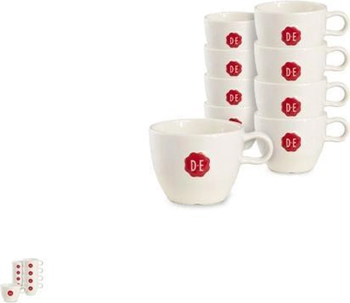 Douwe Egberts | Cappuccino Kop | 240 Ml | 12 Stuks 1 Douwe Egberts | Cappuccino Kop | 240 Ml | 12 Stuks