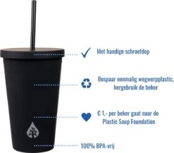 Beker Met Rietje En Deksel Starbucks Milkshake Beker Voor Take Away – Herbruikbare Plastic Drinkbeker Geel 500ml - VANN -Serviesselectie Winkel 1200x1054 1