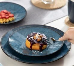 Serviesset – 16 Delig – 4 Persoons – Porselein - Luxe - Blauw -Serviesselectie Winkel 1200x1067