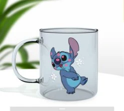 Disney - Stitch - Glazen Theemok - Transparant Met Opdruk - 330ml -Serviesselectie Winkel 1200x1080 2