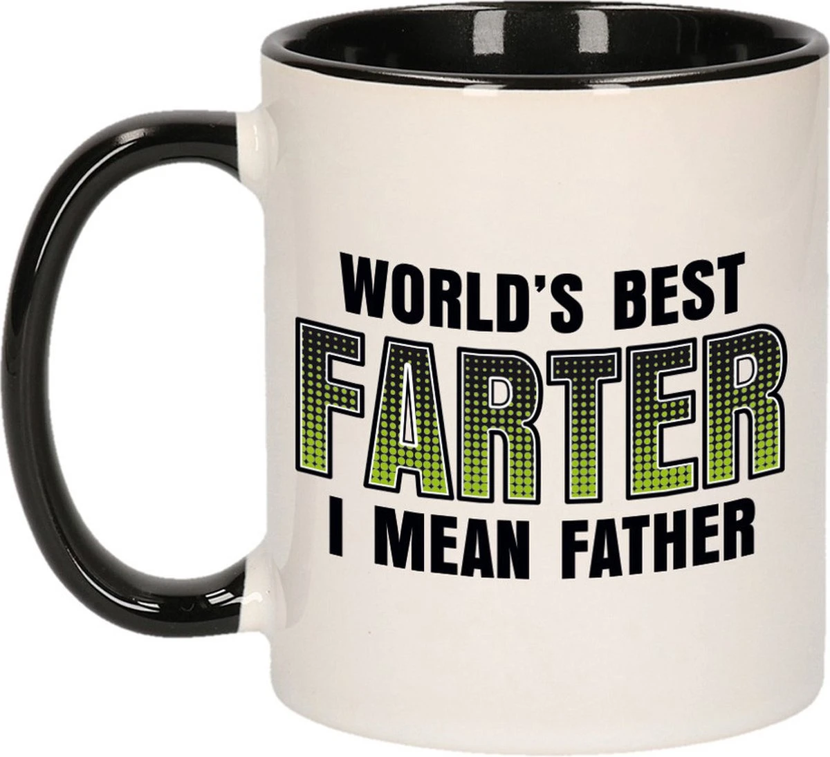 Worlds Best Farter Cadeau Beker / Mok - Zwart Met Wit - Papa / Verjaardag / Vaderdag 1 Worlds Best Farter Cadeau Beker / Mok - Zwart Met Wit - Papa / Verjaardag / Vaderdag