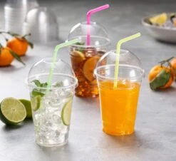 Smoothie Bekers - 100 Stuk(s) - 300 Ml - To Go - Incl Open Deksel - Transparant - Royal WM - Kerst Servies -Serviesselectie Winkel 1200x1099 2