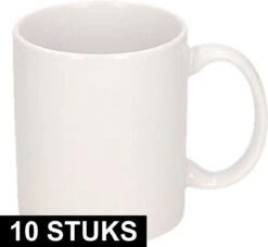 10x Onbedrukte Witte Mokken 300 Ml - Blanco Koffiemokken -Serviesselectie Winkel 1200x1101 2