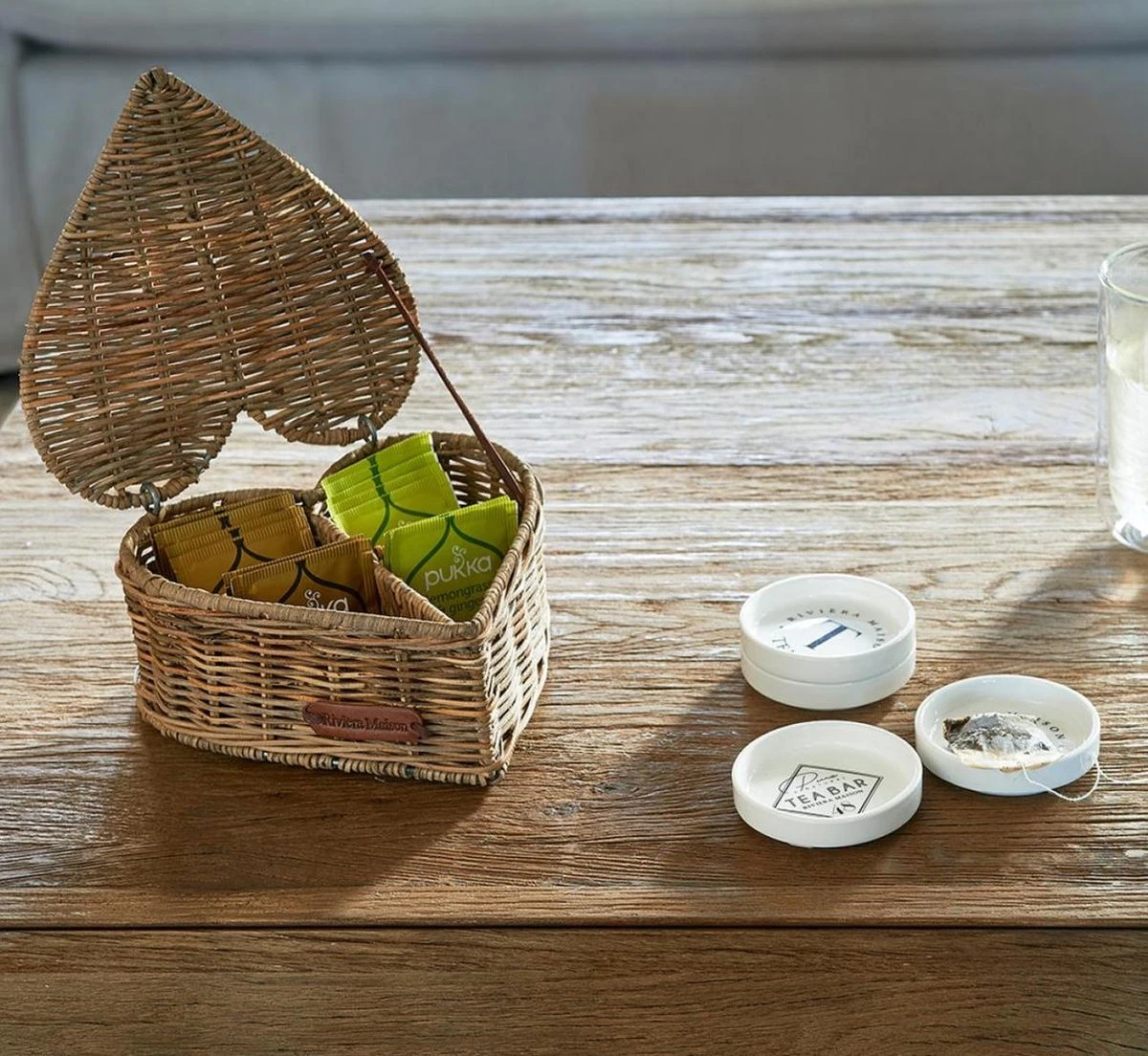 Riviera Maison Theezakjeshouder Met Tekst, Schaaltjes - Theezakjeshouder RM Tea Bar - Wit - Porselein - 4 Stuks 4 Riviera Maison Theezakjeshouder Met Tekst, Schaaltjes - Theezakjeshouder RM Tea Bar - Wit - Porselein - 4 Stuks - Afbeelding 4