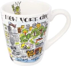 Blond Amsterdam City New York Mok - 350 Ml -Serviesselectie Winkel 1200x1106