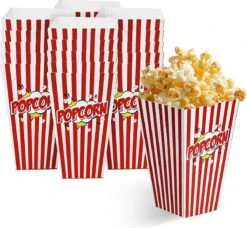 50 Duurzame Popcorn Bakjes (18x10cm) - Popcorn Zakjes Voor Filmavonden, Feestjes - Ook Geschickt Als Snoepbakje Of Feestzakje Voor Kinderen 19 50 Duurzame Popcorn Bakjes (18x10cm) - Popcorn Zakjes Voor Filmavonden, Feestjes - Ook Geschickt Als Snoepbakje Of Feestzakje Voor Kinderen -Serviesselectie Winkel 1200x1107