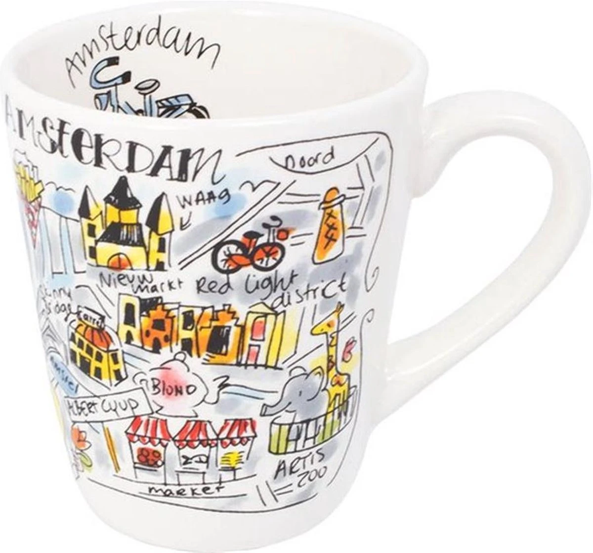 Blond Amsterdam City Amsterdam Mok - 350 Ml 1 Blond Amsterdam City Amsterdam Mok - 350 Ml