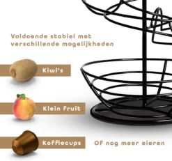 Eiermand – Eierrek – Eierhouder – Eieren – Zwart - Pasen - Tot 40 Eieren - 360° - BAULK® -Serviesselectie Winkel 1200x1121 4