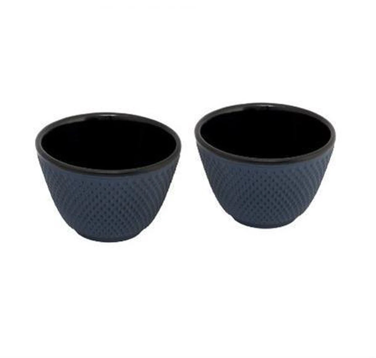 Bredemeijer - Kopjes Xilin Gietijzer Blauw Set/2 4 Bredemeijer - Kopjes Xilin Gietijzer Blauw Set/2 - Afbeelding 4