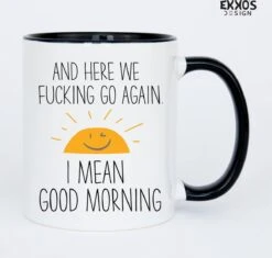 Goodmorning Mok - Mok Met Tekst - Grappige Mok - Verjaardag Cadeau - Cadeau Voor Man - Cadeau Voor Vrouw - Cadeau Voor Haar - Cadeau Voor Hem - Grappige Cadeau - Thee Glazen - Valentijn Cadeautjes - Koffiekopjes -Serviesselectie Winkel 1200x1143 3