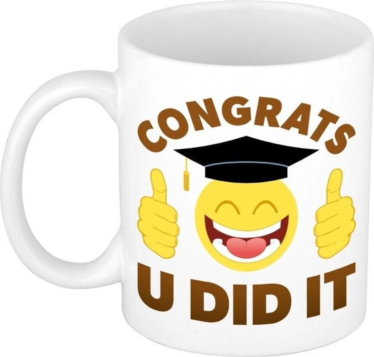 Geslaagd Gefeliciteerd Cadeau Mok / Beker Inclusief Afstudeer Kado Knuffel 3 Geslaagd Gefeliciteerd Cadeau Mok / Beker Inclusief Afstudeer Kado Knuffel - Afbeelding 3