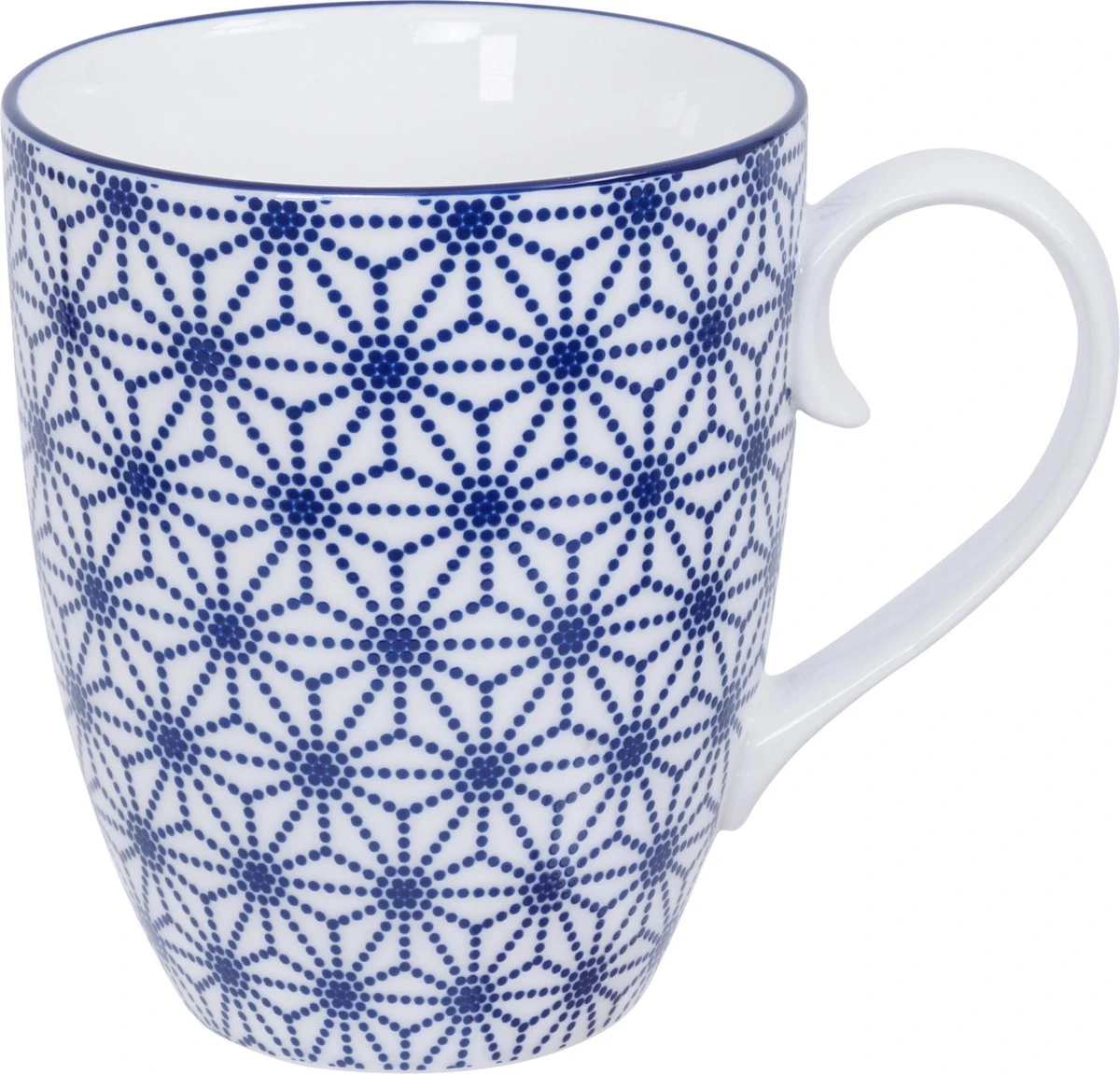 Tokyo Design Studio - Nippon Blue - Set Van 4 Mokken 380 Ml - Verpakt In Luxe Geschenkdoos 6 Tokyo Design Studio - Nippon Blue - Set Van 4 Mokken 380 Ml - Verpakt In Luxe Geschenkdoos - Afbeelding 6