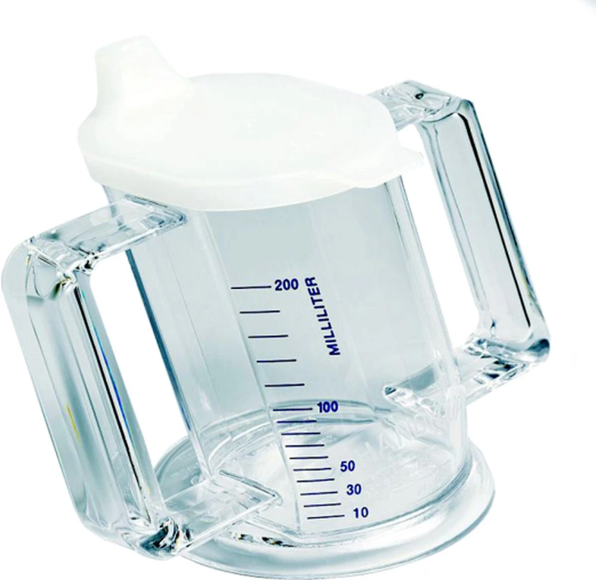 HandyCup Met Deksel - Transparant Met Maatvoering 9 HandyCup Met Deksel - Transparant Met Maatvoering - Afbeelding 9