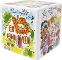 Blond Amsterdam, Even Bijkletsen: Spaarpot Vierkant 8 Blond Amsterdam, Even Bijkletsen: Spaarpot Vierkant -Serviesselectie Winkel 1200x1172