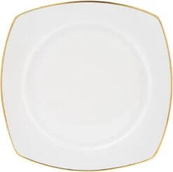 Karaca Adelia -24 Delig-voor 6 Personen -porselein -gouden Half Vierkant Serviesset-goud&wit -Serviesselectie Winkel 1200x1188 2