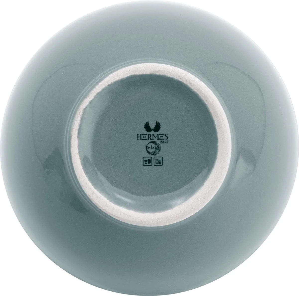 Lite-Body - Hermes Kom 500 Ml - Set Van 6 - Groen Grijs 2 Lite-Body - Hermes Kom 500 Ml - Set Van 6 - Groen Grijs - Afbeelding 2