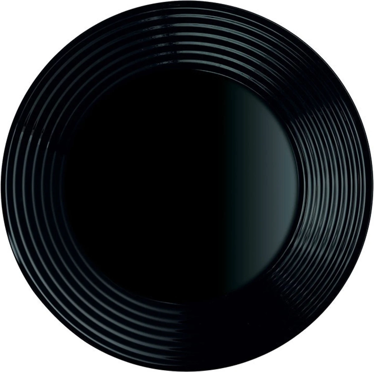 Luminarc Harena Serviesset - Zwart - 19-delig - 6 Persoons 3 Luminarc Harena Serviesset - Zwart - 19-delig - 6 Persoons - Afbeelding 3