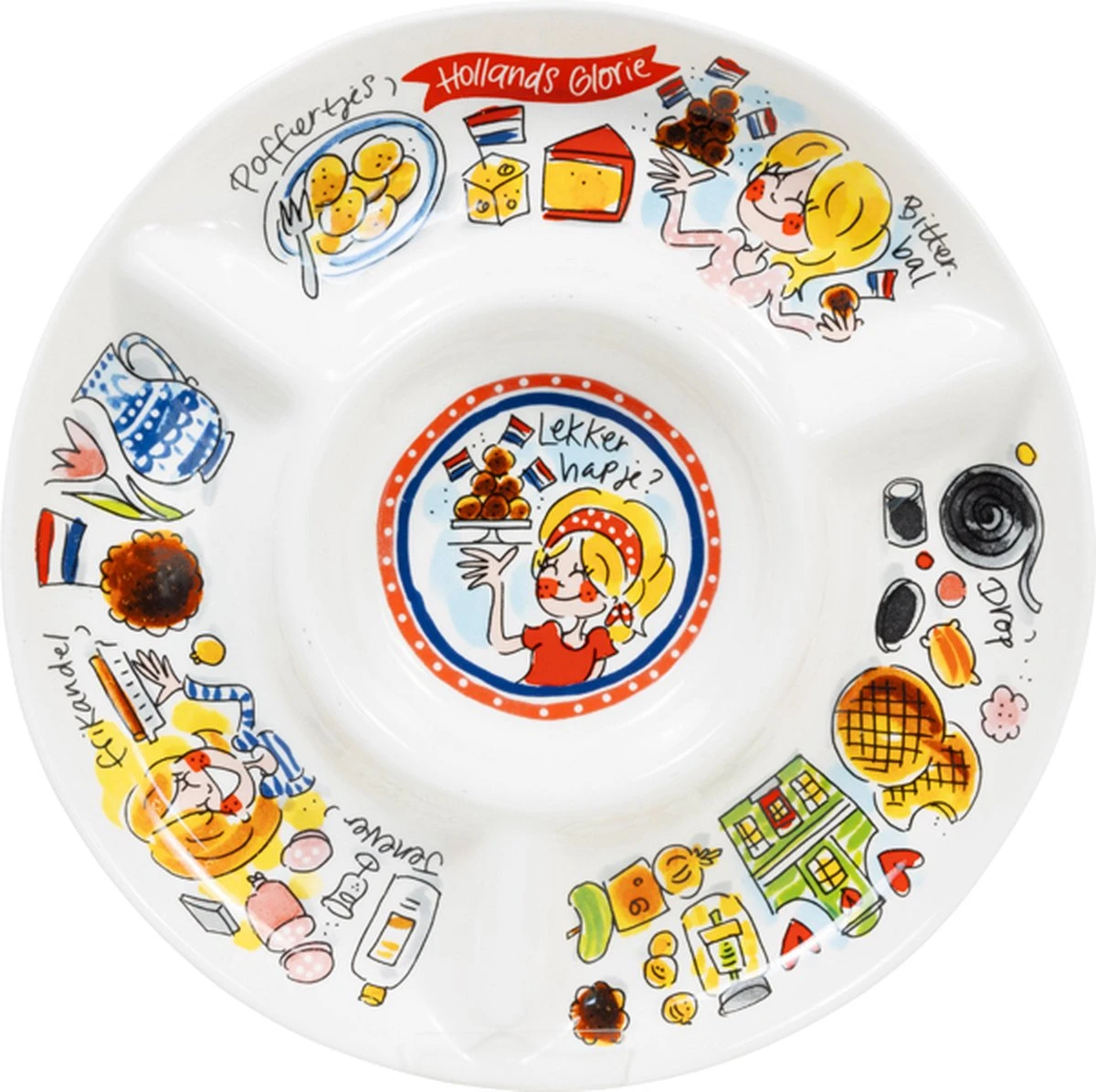 Blond Amsterdam Specials Hollands Glorie Snack Plate Klein 1 Blond Amsterdam Specials Hollands Glorie Snack Plate Klein