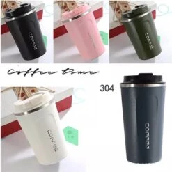 Koffiebeker To Go - RVS Thermosbeker - Drinkfles - Herbruikbare Koffiebeker - 500 Ml - Wit -Serviesselectie Winkel 1200x1198 20