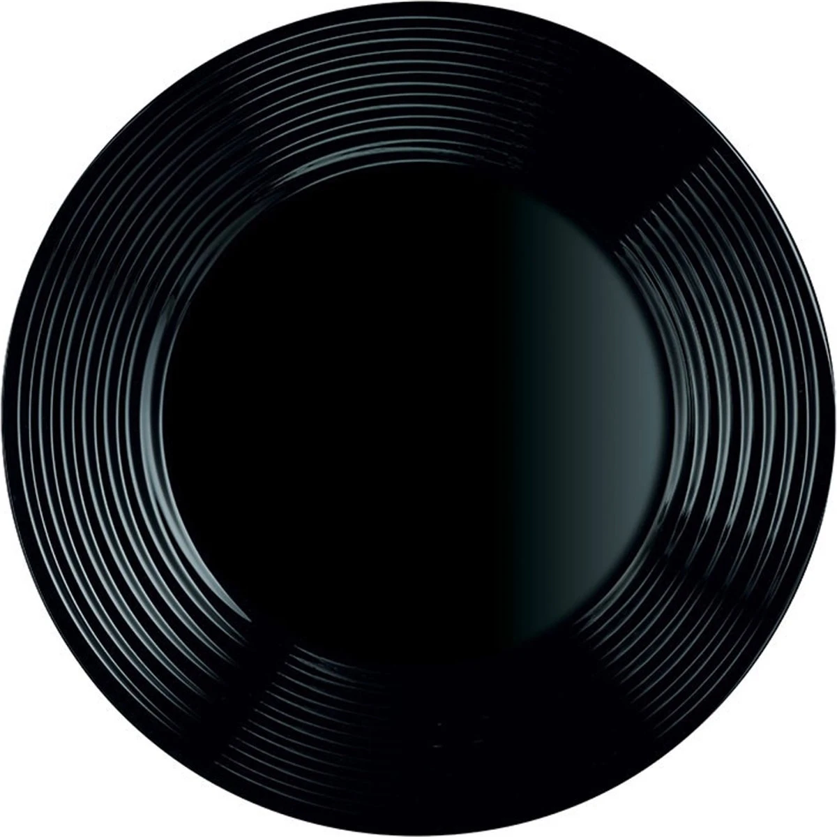 Luminarc Harena Serviesset - Zwart - 19-delig - 6 Persoons 5 Luminarc Harena Serviesset - Zwart - 19-delig - 6 Persoons - Afbeelding 5