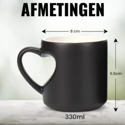 Malinsi Hart Mok - Hitte Kleur Veranderende Glazen - Zwart 330ml - Liefde Mokken - Koffie En Thee Beker - Theeglazen - Koffiebeker - Koffiemok - Hartjes Koffiekopjes - Cadeau Voor Man & Vrouw 8 Malinsi Hart Mok - Hitte Kleur Veranderende Glazen - Zwart 330ml - Liefde Mokken - Koffie En Thee Beker - Theeglazen - Koffiebeker - Koffiemok - Hartjes Koffiekopjes - Cadeau Voor Man & Vrouw -Serviesselectie Winkel 1200x1200 167