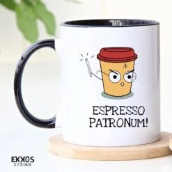 Haryy Potter Espresso Patronum Mok - Harry Potter - Grappige Cadeaus - Verjaardag Cadeau - Cadeau Voor Man - Cadeau Voor Vrouw - Mok Met Tekst - Mokken - Best Cadeautjes - Thee Glazen - Koffie Mok -Serviesselectie Winkel 1200x1200 261