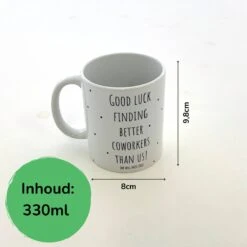 Merkloos Afscheidsmok | Afscheid Collega | Koffiemok | Mok 300 Ml | Mok | Keramische Mok 11 Merkloos Afscheidsmok | Afscheid Collega | Koffiemok | Mok 300 Ml | Mok | Keramische Mok -Serviesselectie Winkel 1200x1200 271