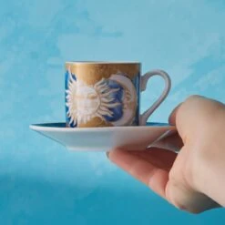 Karaca - Astrologisch Coffee Cup Set Voor 6 - Romantische Koffieliefhebbers - Espresso Mokken Set - Espresso Mok - Turkse Koffie - Valentijn Cadeau - Gift Box -Serviesselectie Winkel 1200x1200 274