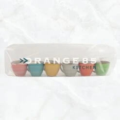 Orange85 Espresso Kopjes - Koffie - Set Van 6 - Meerdere Kleuren - 100 Ml - Aardewerk - Glazen - Met Oor - Koffiekopjes -Serviesselectie Winkel 1200x1200 434
