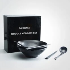 Dayshake Noodle Kom Set - 2 Sets - Noodles Ramen Servies - Noodle Bowl - Japanse Ramen Bowl -Serviesselectie Winkel 1200x1200 530
